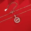 Original Year of the Rabbit Fritillary Necklace Female Natal Year National Tide Light Luxury Niche Design High-end Gift