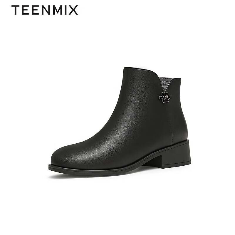 TEENMIX Women s Fashion Retro Commuter Ankle Boots CSV45DD4 36