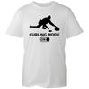 Curling Mode ON T-shirt Indoor Winter Sports Ice Game Top Mens Unisex Gift Tee