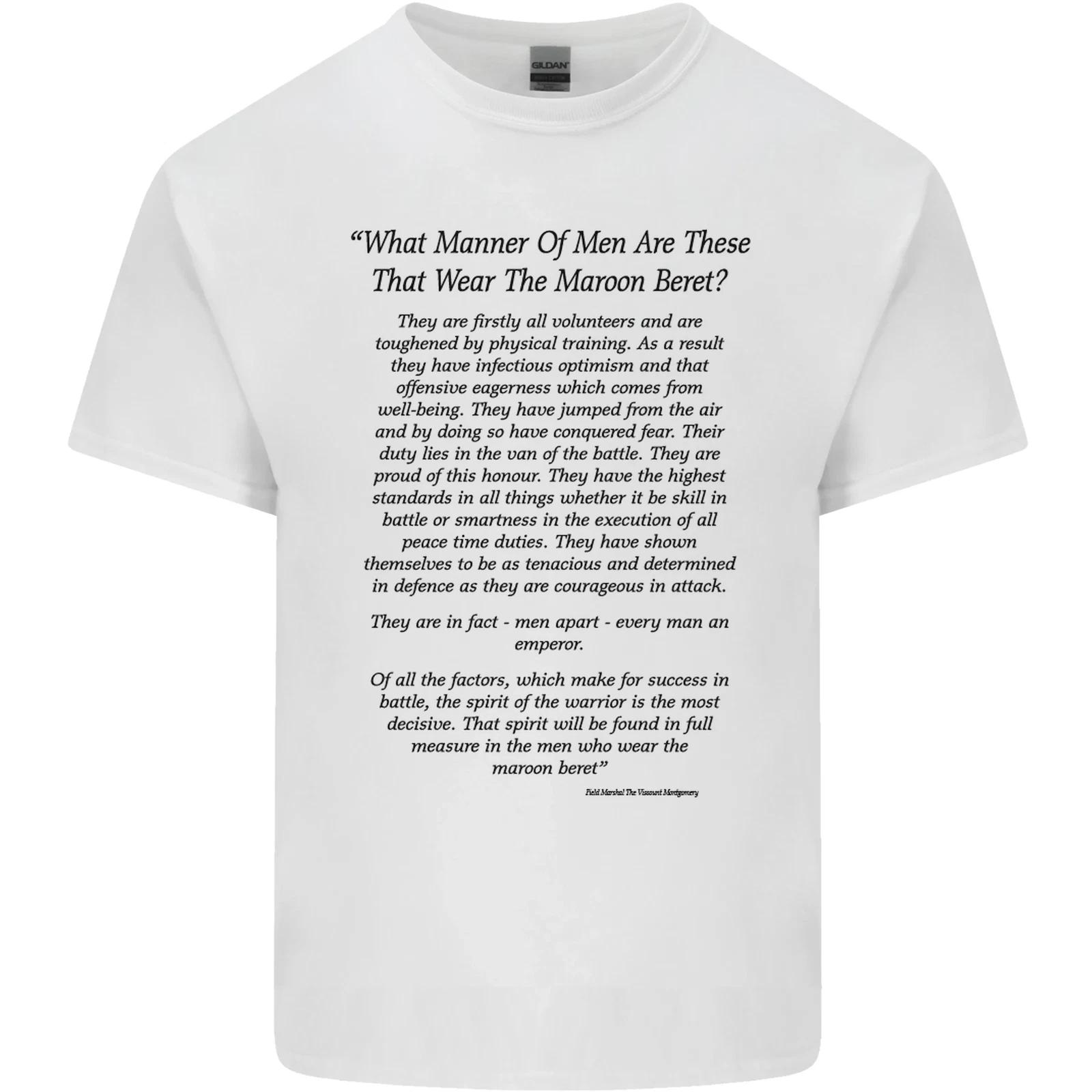 The Parachute Regiment Charter 1 2 3 4 Para Kids T-Shirt Childrens S
