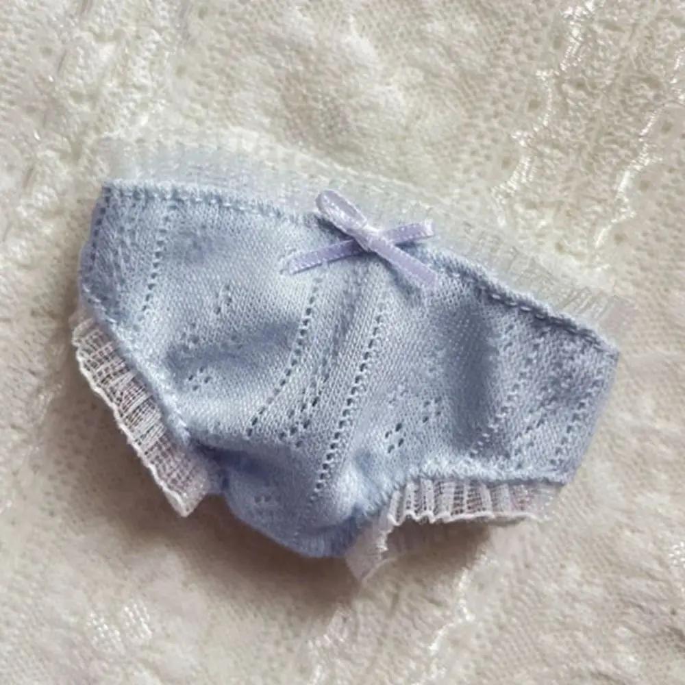 20cm Cotton Dolls Underpant Knickers Doll Fashion Clothes Underwear Panties for 1/11 ob11 Dolls for 1/12bjd Doll Clothing