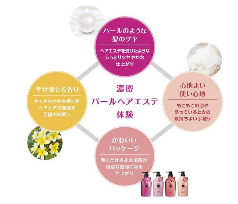 2 Total of 4 MA CHERIE Air Feel Shampoo Conditioner Refill [2 Types, Sets, Purchases] &