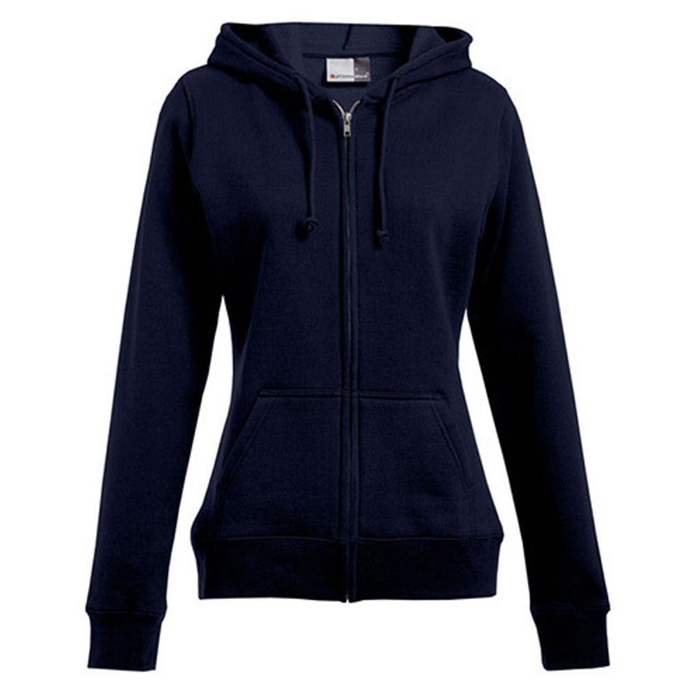 Promodoro Womens/Ladies 80/20 Full Zip Hoodie