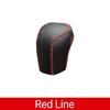 For Toyota Camry 70 XV70 2018- 2022 2023 Leather Car Gear Shift Collars Car Shift Knob Cover Case Decoration