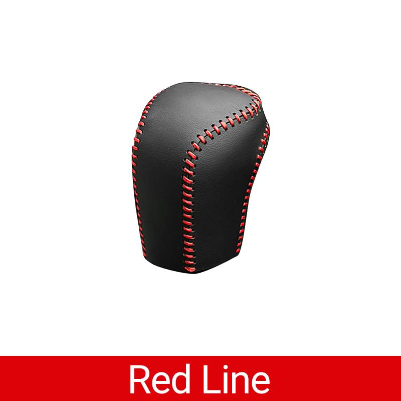 For Toyota Camry 70 XV70 2018- 2022 2023 Leather Car Gear Shift Collars Car Shift Knob Cover Case Decoration