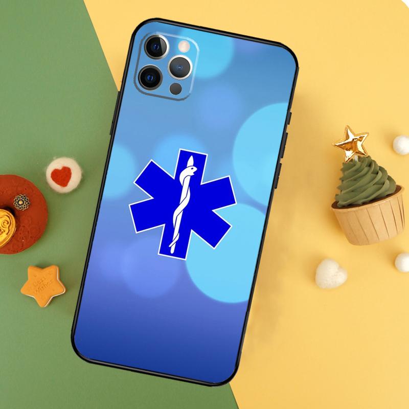 

EMT EMS Medical Rescue Cover For iPhone 16 15 14 13 12 11 Pro Max Plus Mini 7 8 X XS Max XR Phone Case iPhone 11Pro MAX