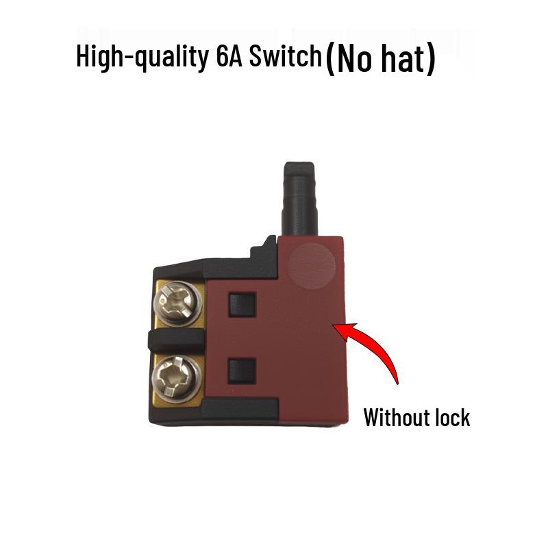 6A Flat Capless Switch for Electric Tools - Marble Machine Accessories