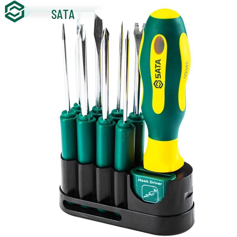SATA 09345 10-Piece Interchangeable Screwdriver Set