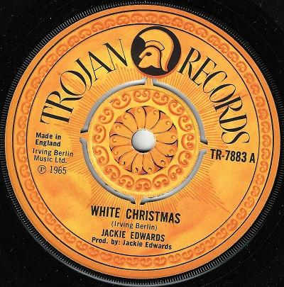 

7inch Record JACKIE EDWARDS - White Christmas / My Love And I TR7883 Trojan Records 1972 UK Soul/Funk Used