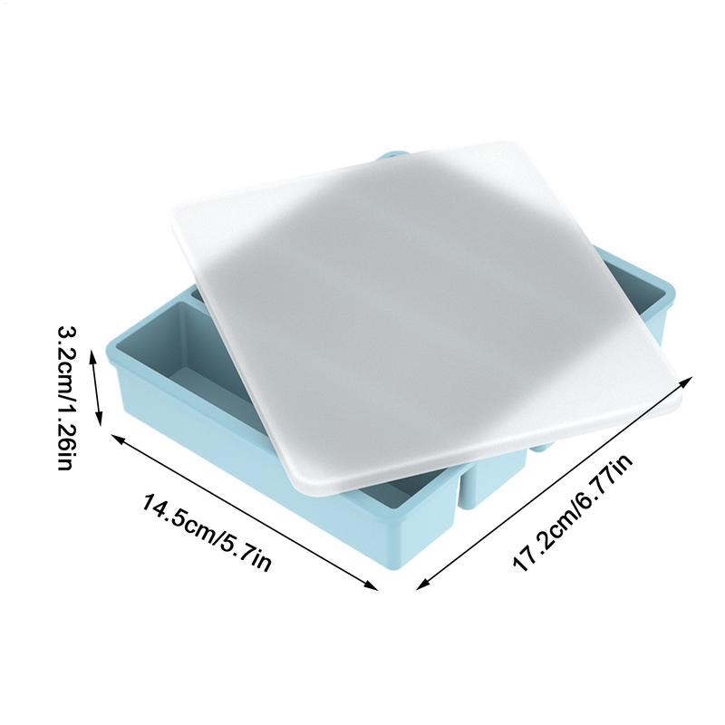 Long Ice Cube Trays Silicone Ice Stick Ice Cube Mold Water Bottle Ice Cube Trays for Freezer Silicone Ice Trays for Making Ice