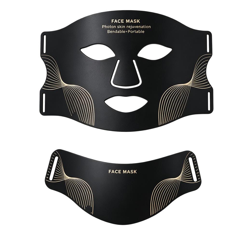 LED Seven-Color Photon Facial Mask - Red Light Beauty Device for Home Skin Care