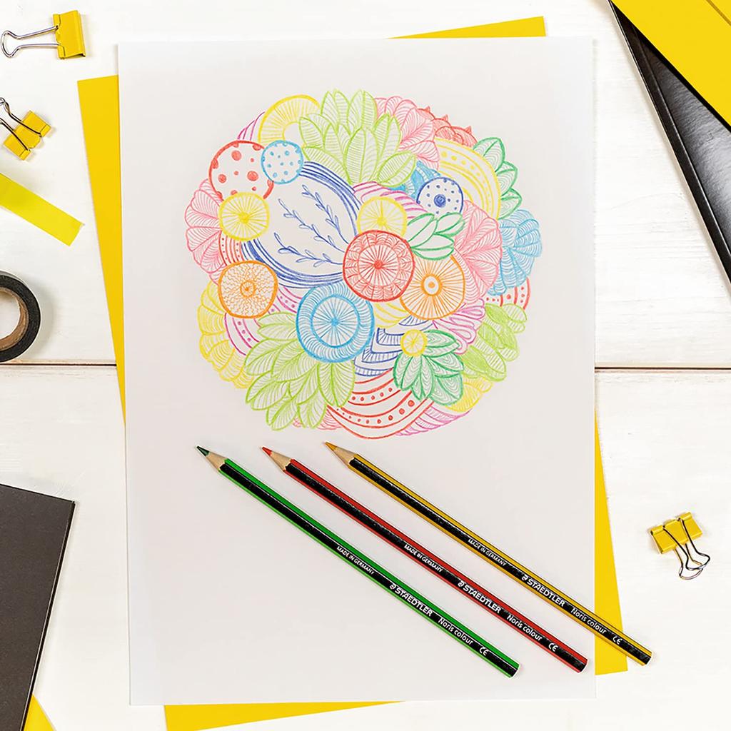 STAEDTLER Colored Pencils Noris Color 24 Colors in Metal Case 1 Set 185 M24PB Oil-Based