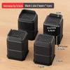 Non-Slip Furniture Heightening Pads for Table, Sofa, Coffee Table, TV Cabinet - Shockproof Leg Risers