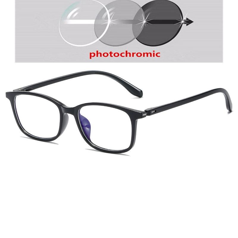 Vintage TR90 Square Myopia Glasses Finished Women Men Minus Degree Prescription Glasses For The Nearsighted 0 -0.5 -1.0 To -6.0