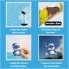 9 sheets Christmas Window Clings Decorations - Cute Funny Double-Sided Static Stickers for Glass Windows, Perfect Decorations