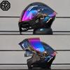 Motorradhelme Doppelvisier Modularer Klapphelm DOT-geprüft Integralhelm Motorrad-Rennhelm Klapphelm für Motorrad