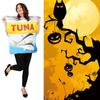 Seaside Tinned Tuna Cosplay Costume Halloween Party Stage Clothing Performance