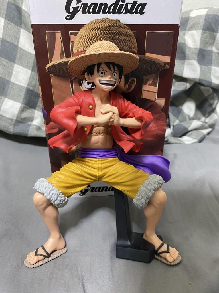[USED] One Piece Luffy Grandista Figure