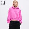 Gap Women's 2025 Fall Big Logo Hooded Loose Sweatshirt