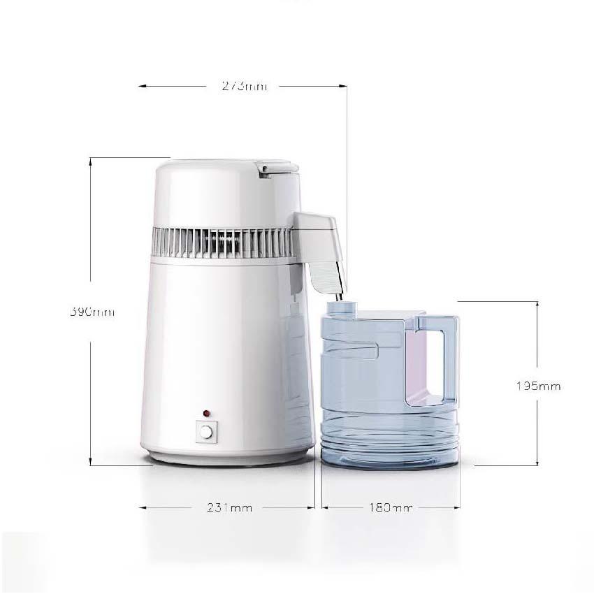 4L Distiller Steamed Brewery Equipment Distiller Household Small Dental Distilled Water Laboratory Distilled Water Machine