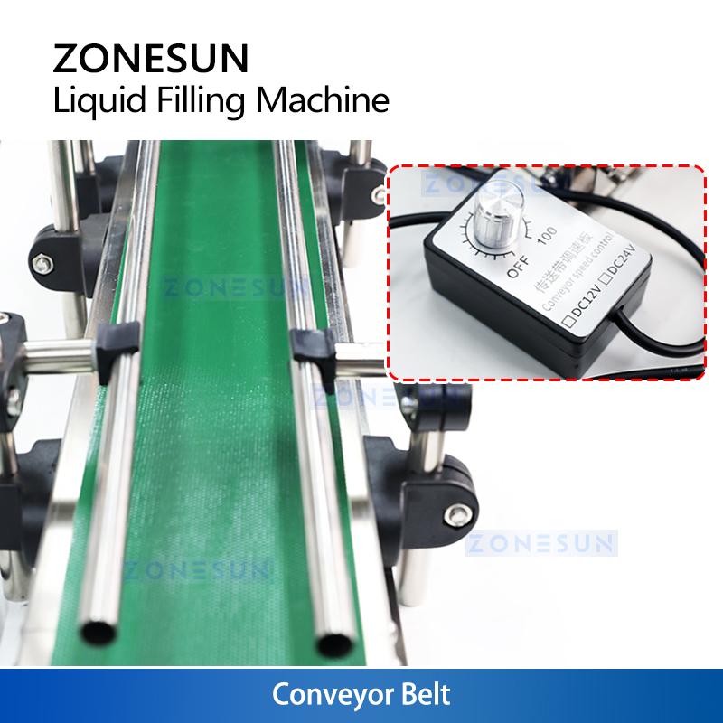 ZONESUN ZS-DPYT200 Automatic Liquid Filling Machines Double Nozzles Beverage Water Perfume Bottle Essential Oils Vial Filler