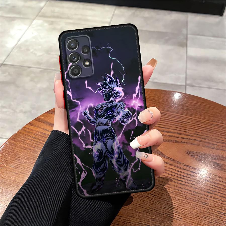 

Чехол для телефона Dragon Ball Black Goku для Samsung Galaxy A05 A14 A30 A06 Note 20 Ultra 10+ 9 8 A12 A13 A50 A70 A15 A16 Galaxy Note10