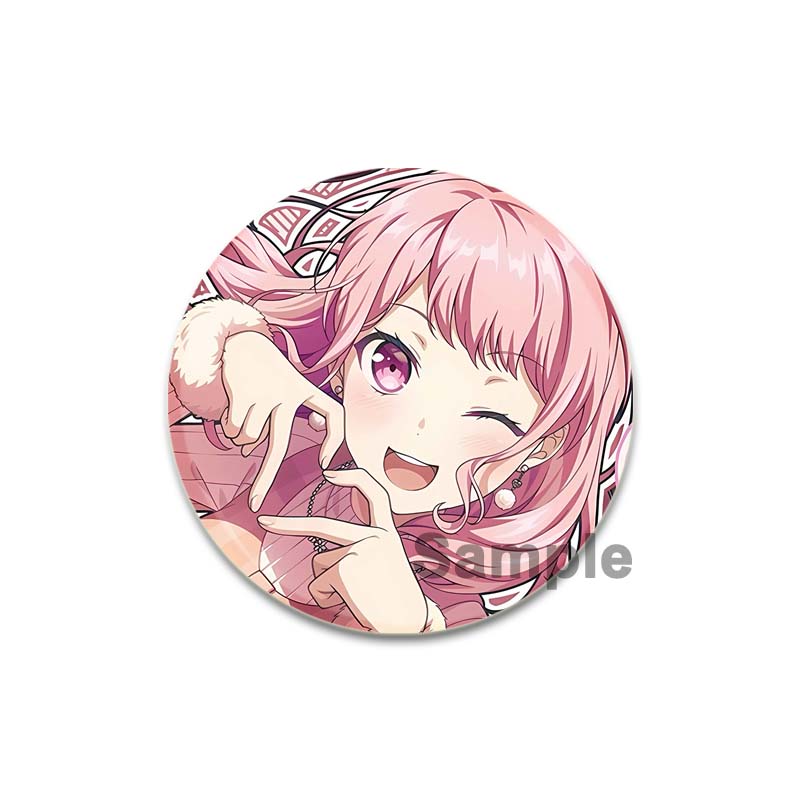 32/44/58mm BanG Dream Aya Maruyama Pin Handmade Brooch for Clothes Cartoon Cosplay Badge Backpack Decoration Jewelry Gift