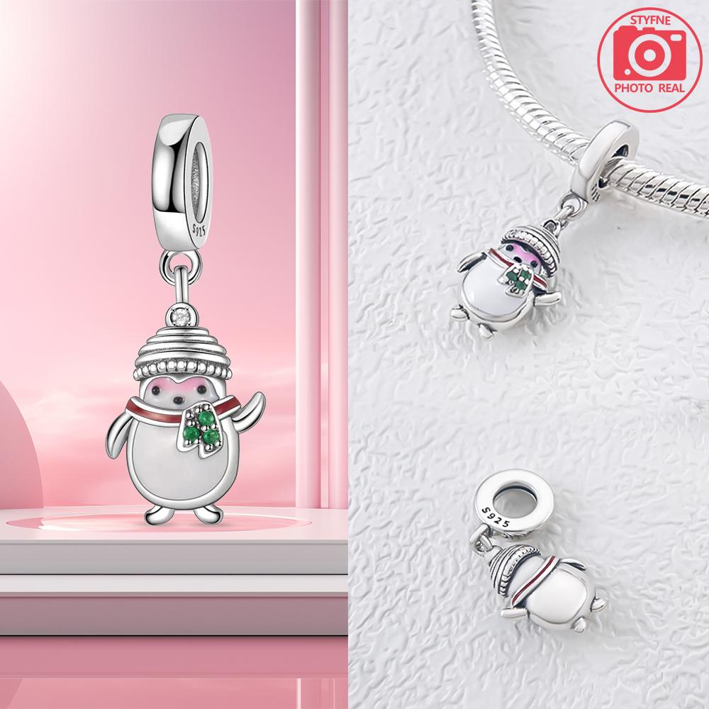 Winter Charm Pendant Copper Plated For Charms Copper Plated Original Bracelet For Jewelry Making