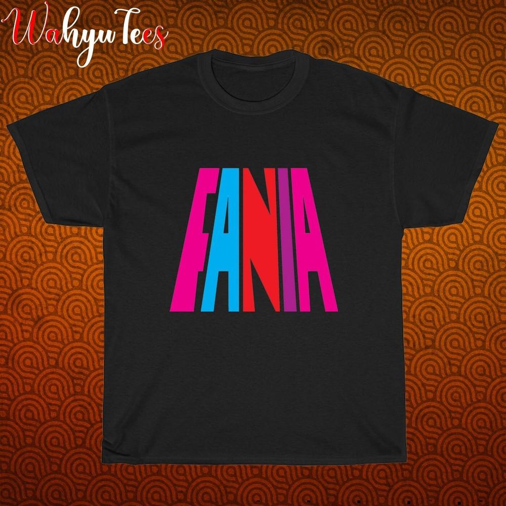 

New! Fania Records Logo Black Grey Navy White Size S-5XL Unisex T-Shirt XL