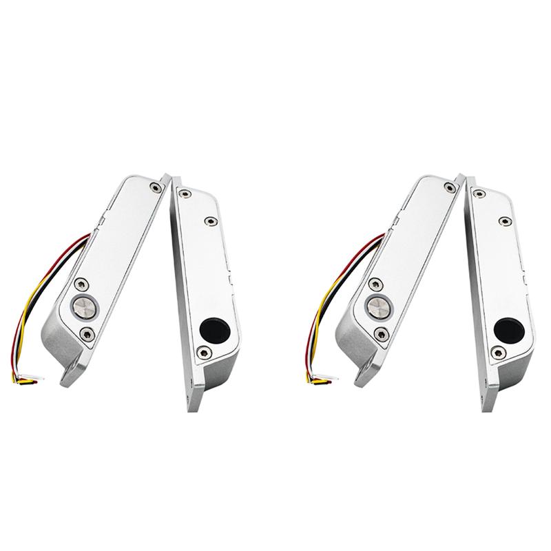 ABGR-2X Electric Drop Bolt Lock 4 Wires DC12V Electronic Mortise Locks Wooden Door Lock Lron Door Lock