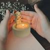 Cat Candlestick Warm Claw Cartoon Cat Candlestick Cute Cat Fragrance Mini Tea Lamp Candlestick Cat Decoration