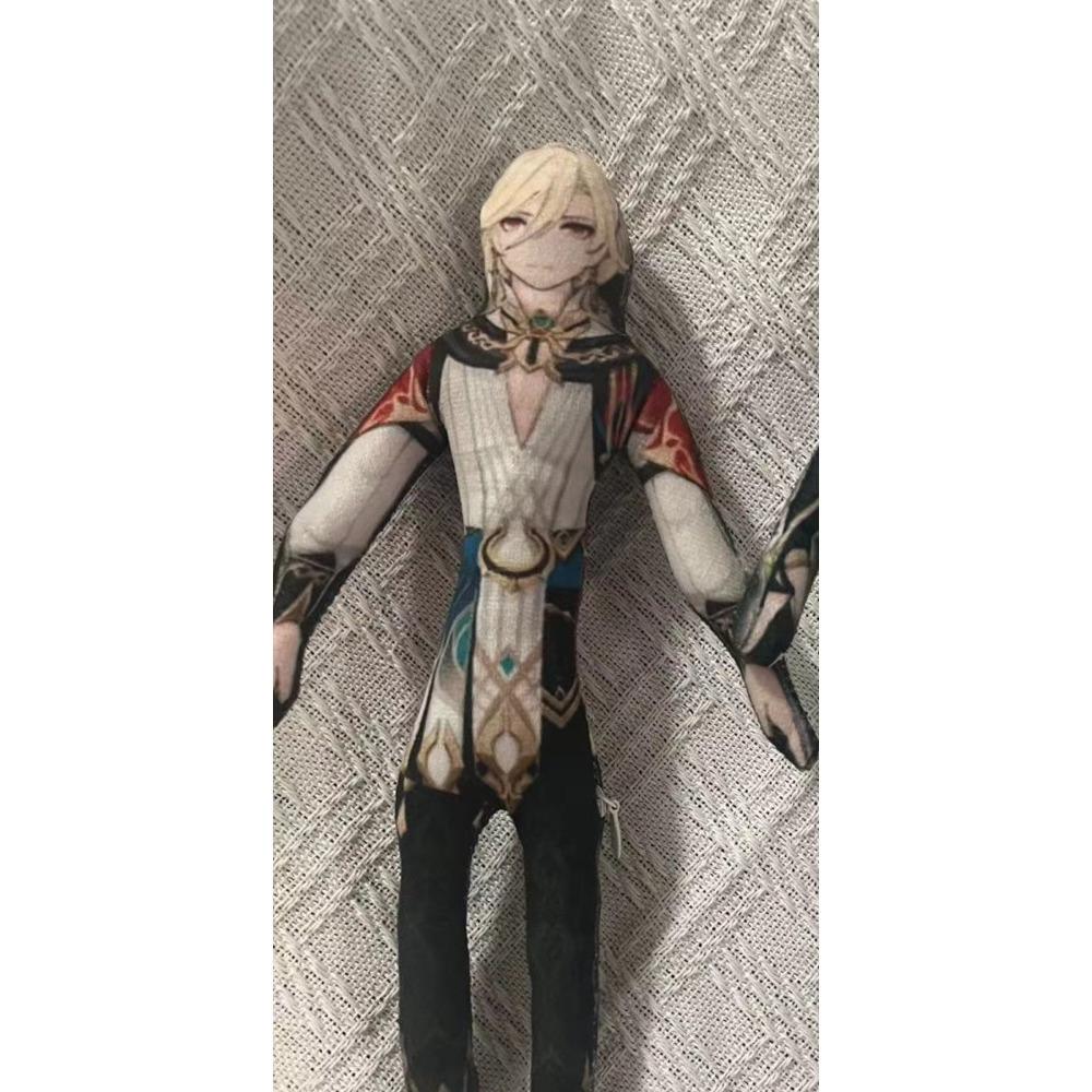 Genshin Impact Plush Genshin Impact Doll Toy Merch Diluc Neuvillette Xiao Lumine Hu Tao Stuffed Doll Plushie Blind Box Gift