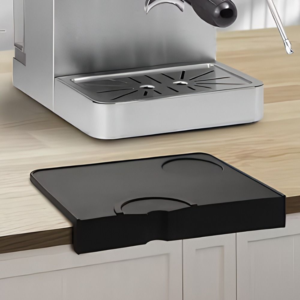 Corner Edge Silicone Coffee Tamper Mat Non-Slip Coffee Powder Press Pad Espresso Tamping Pad Cafe