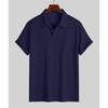 New men's summer polo shirt: short-sleeved, casual, versatile, breathable and skin-friendly