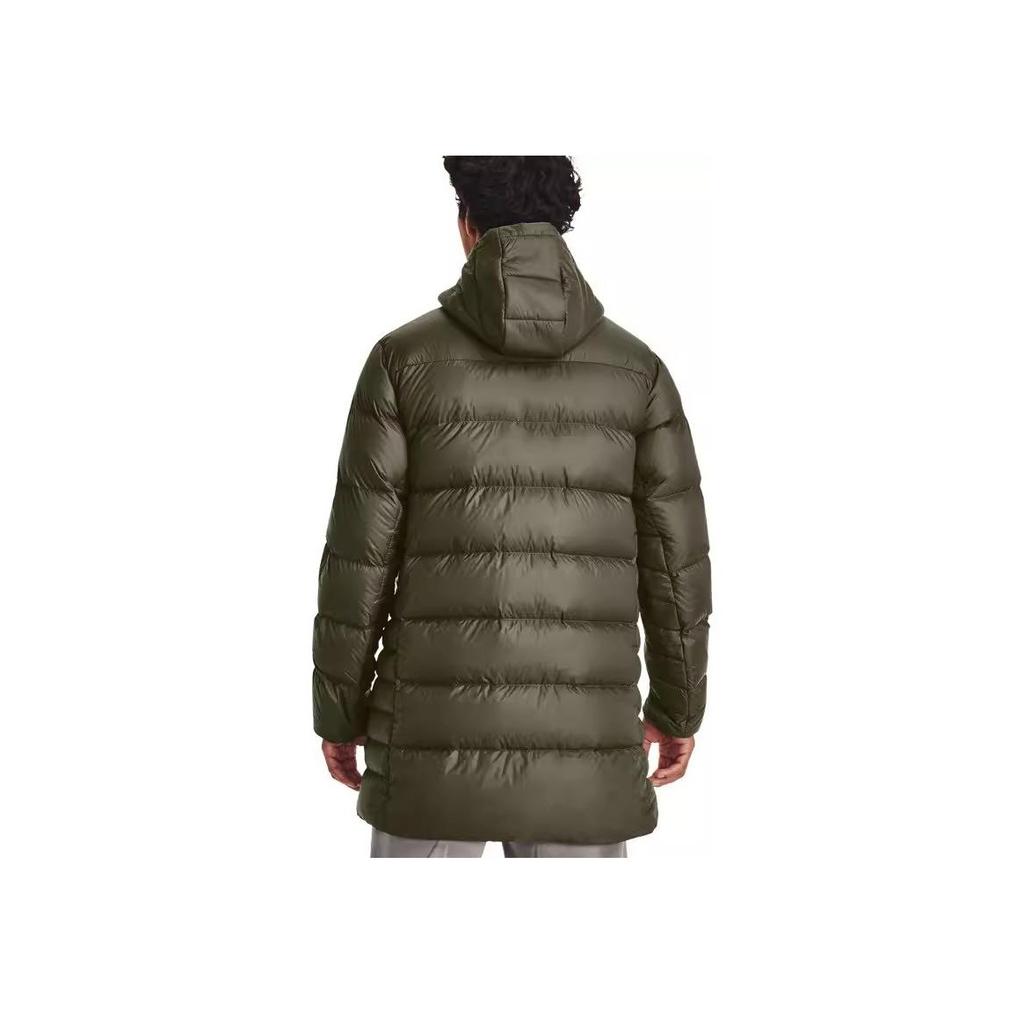 Under Armour Training Sports Hooded Down Jacket Men Outerwear Green 1373663-391