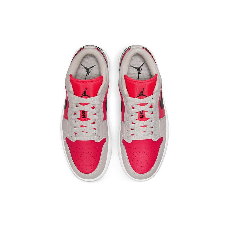 New JORDAN 1 Retro Low Light Iron Ore Siren Red Women's DC0774-060