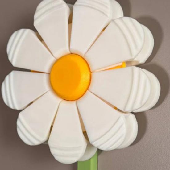 1/3Pcs Flower Refrigerator Magnet with Pedal Clips Detachable Food Bag Sealing Clamp Fridge Magnet Home Kitchen Cabinet Locker Decoration