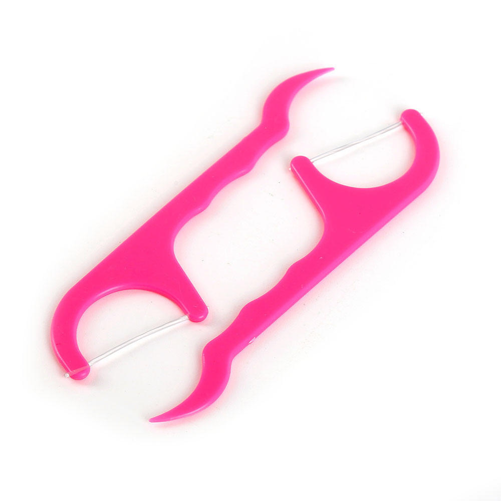 25pcs Dental Floss Oral Care Flosser Picks Teeth Toothpicks Stick Tooth Clean