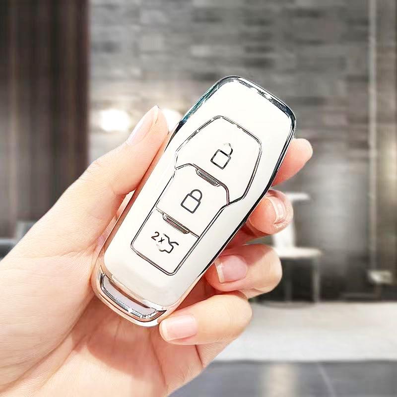 Tpu Car Styling Keyless Protector For Ford F-150 Mondeo Galaxy S-Max Explorer Ranger Car Remote Key Fob Shell Cover Case