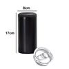 304 Stainless Steel Cola Beer Can Insulated Lids 16Oz Insulation Or Cooling Can Cooler High-Capacity Dual Layer Vacuum Cup