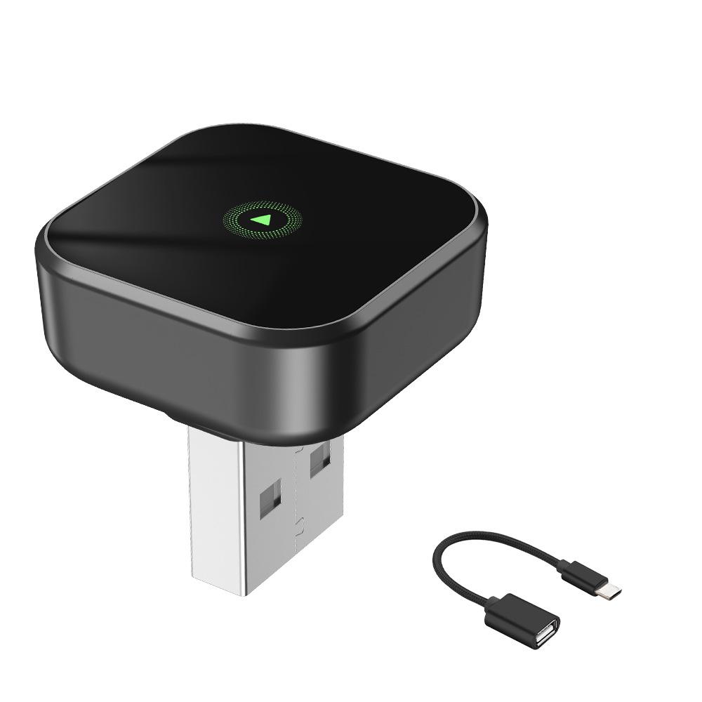 Dual-Function Wired to Wireless CarPlay Box for Apple & Android Auto