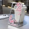 Plum Flower Phone Case for iPhone 16 Pro 15 14 Plus 13 12 11 17 Pro Max 17 Air 17 Pro Shockproof Case Cover