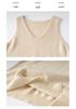 Women's Stylish Hollow-Out Knit Camisole: Chic, Loose, Sleeveless Top for Layering or Outerwear