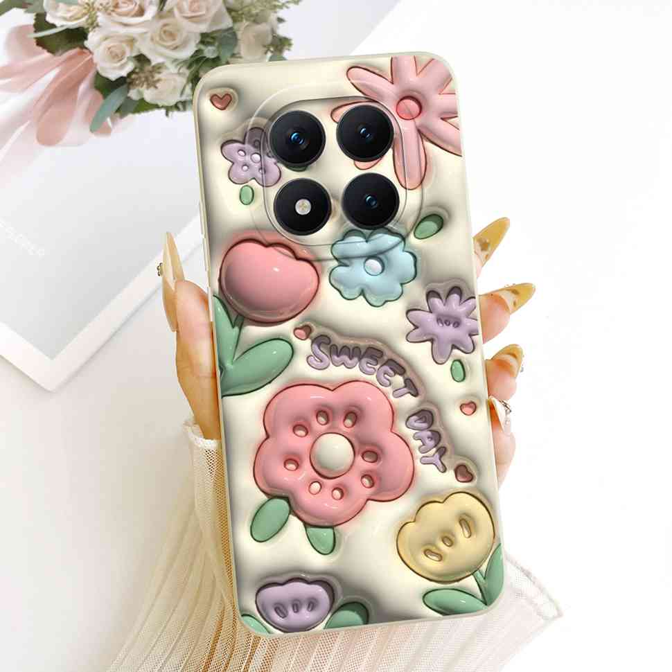 Cartoon Rabbit Case For Redmi Note 15 Pro Casing Cute Soft Phone Cover For Xiaomi Redmi Note15 Note 15 Pro 5G Capa Fundas
