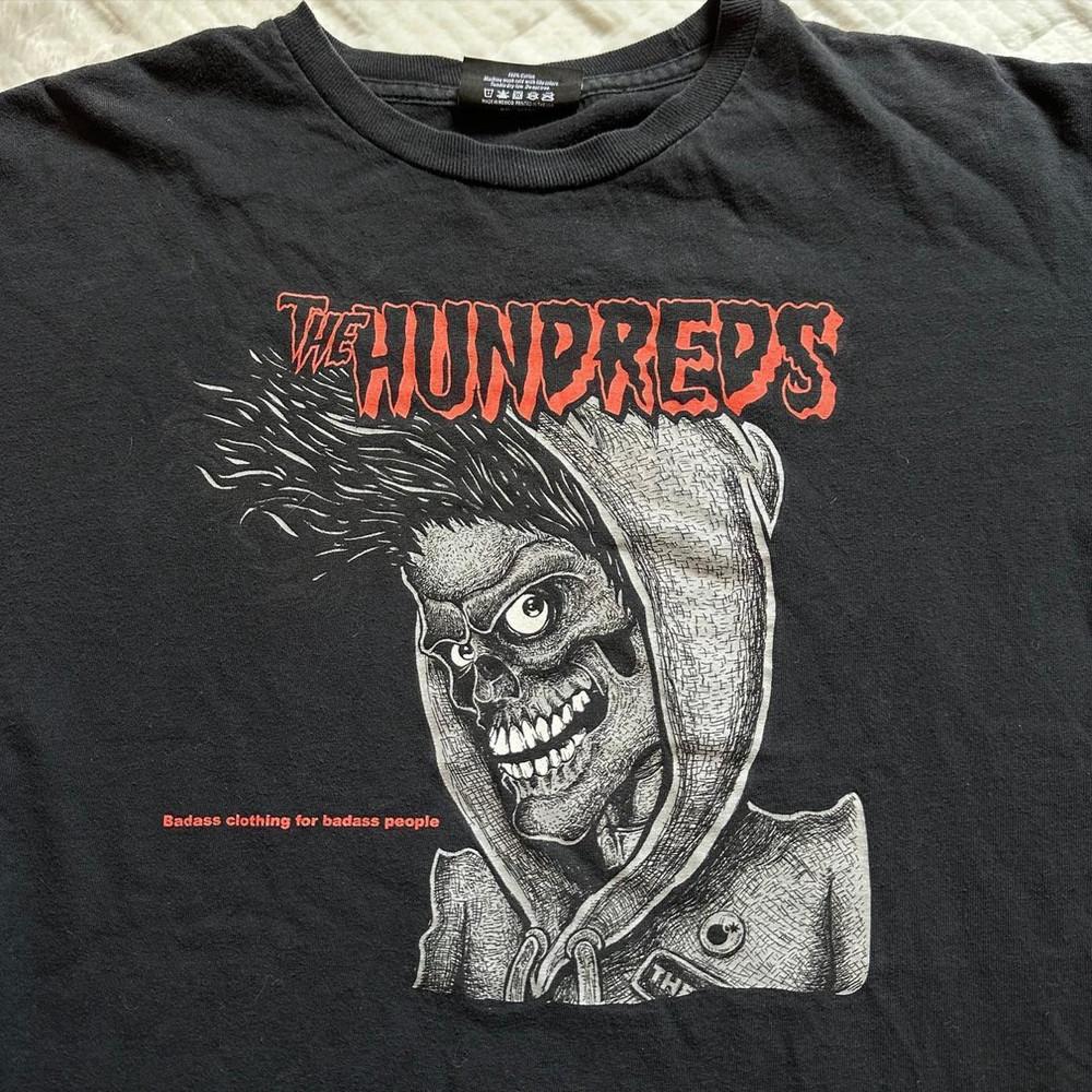 The Hundreds Graphic TShirt Men#039s Black Cotton Short Sleeve Tee S5XL PA7523 Unisex T-Shirt XXL