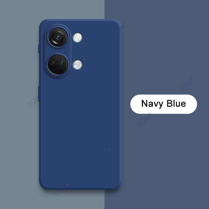 For OnePlus Nord 3 5G Full Protective Square Liquid Silicone Phone Case Back Cover One Plus Nord3 Luxury Soft Double Liner Shell