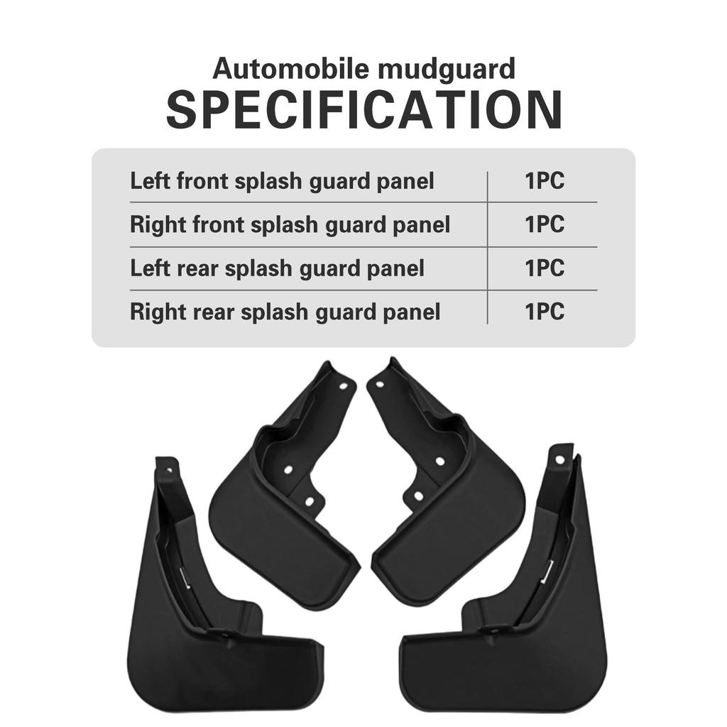 Honda Accord 2023 Splash Guards - Auto Modification Parts
