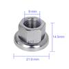M10 Bicycle Hub Nuts Cycling Drum Rear Wheel Fixed Gear MTB Road Bike Screws Portable Waterproof Cycling Elements