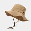 Solid color eaves outdoor summer sun hat leisure sports mountaineering sun hat versatile bucket hat tide