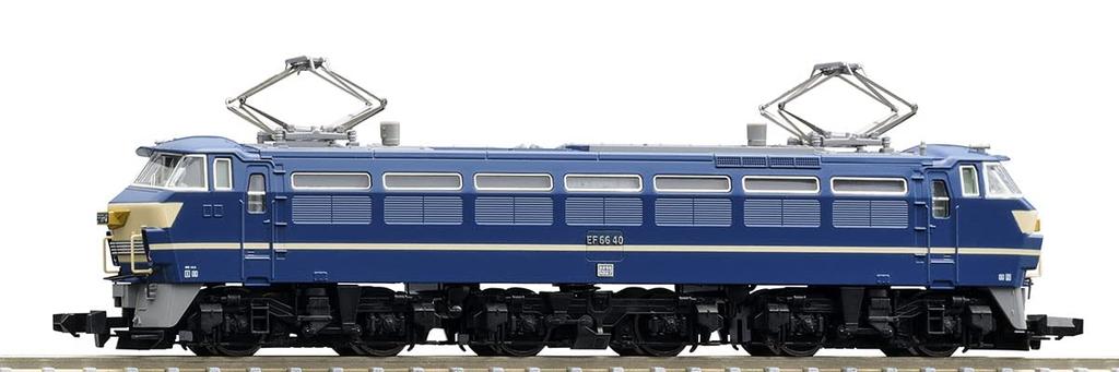 TOMIX N Gauge JNR EF66 Type 0 Late Specification 7166 Railway Model Electric Locomotive Model/JNR